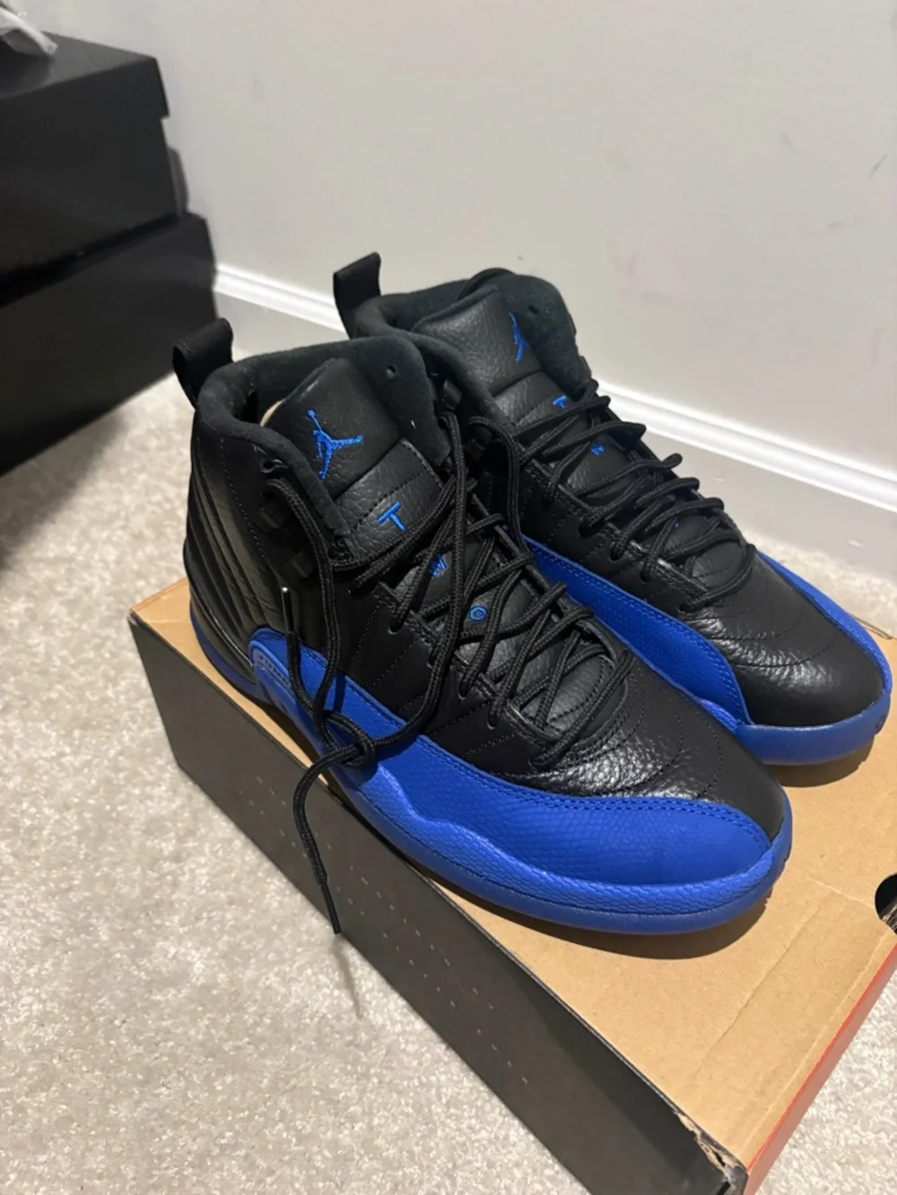 Jordan Men's Sneakers - Black/Blue